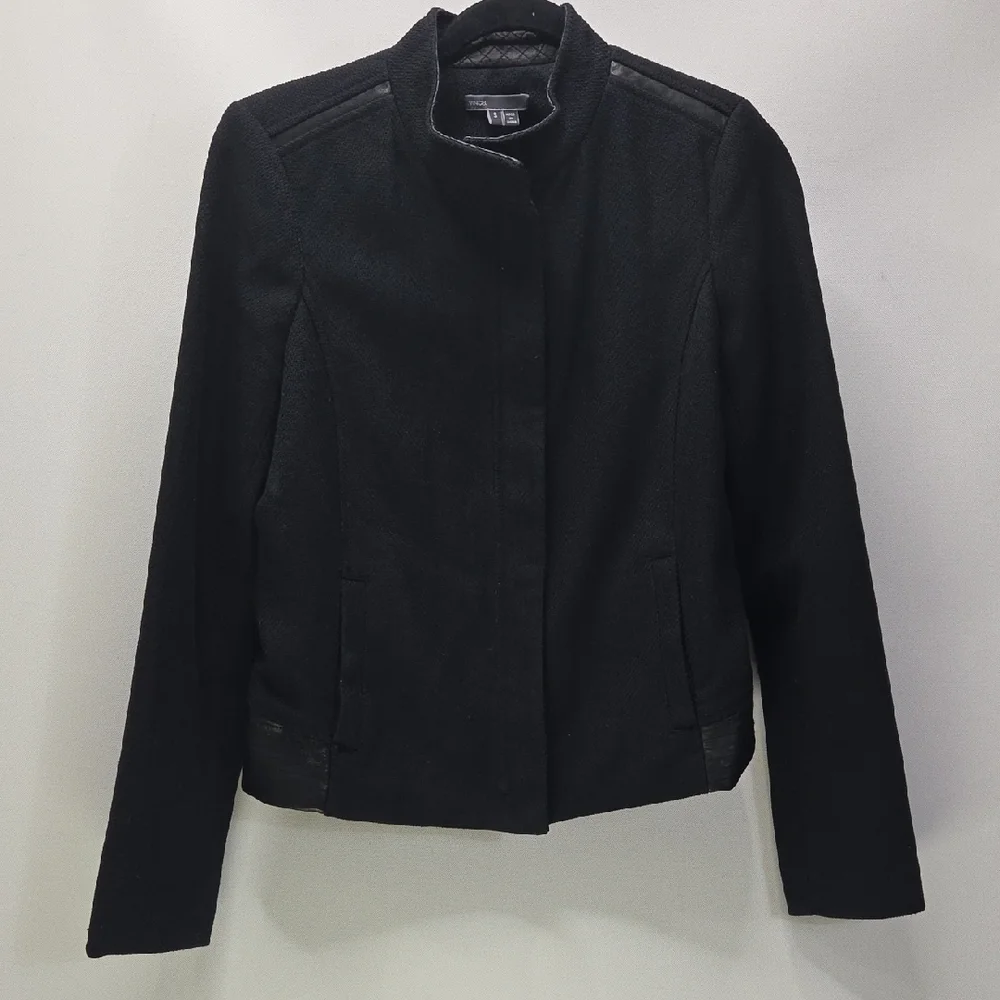 Vince Black Textured Blazer - Picture 3 of 11